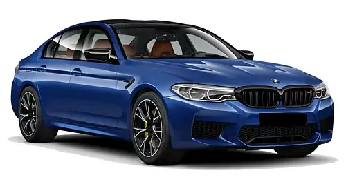 BMW M5 on rent in Goa.