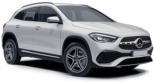 Mercedes GLA-200 on rent in Goa.